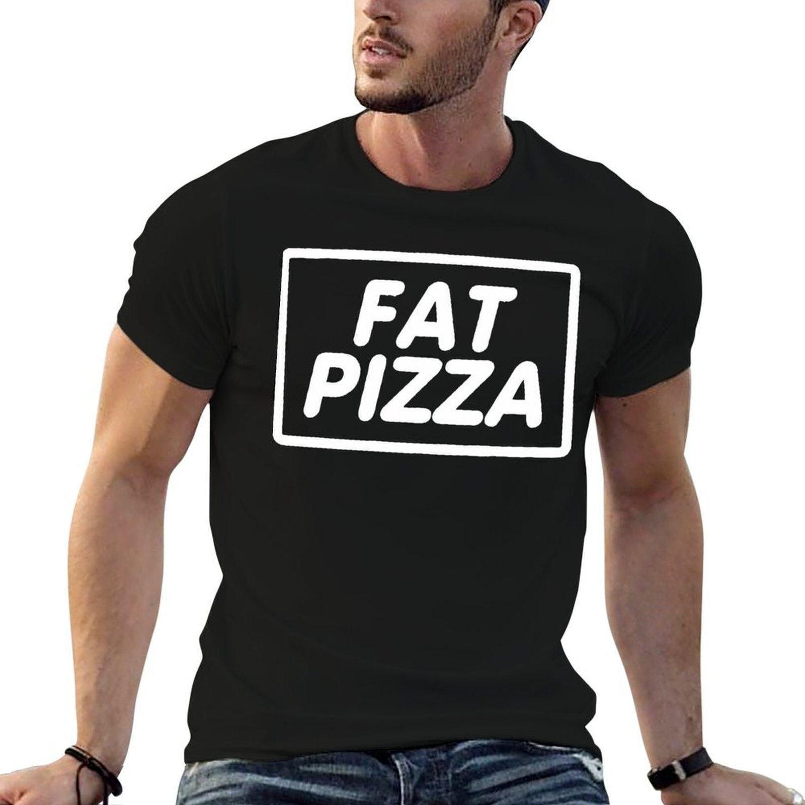 Anime Merchandise T-Shirts - BEST SELLER - Fat Pizza Logo