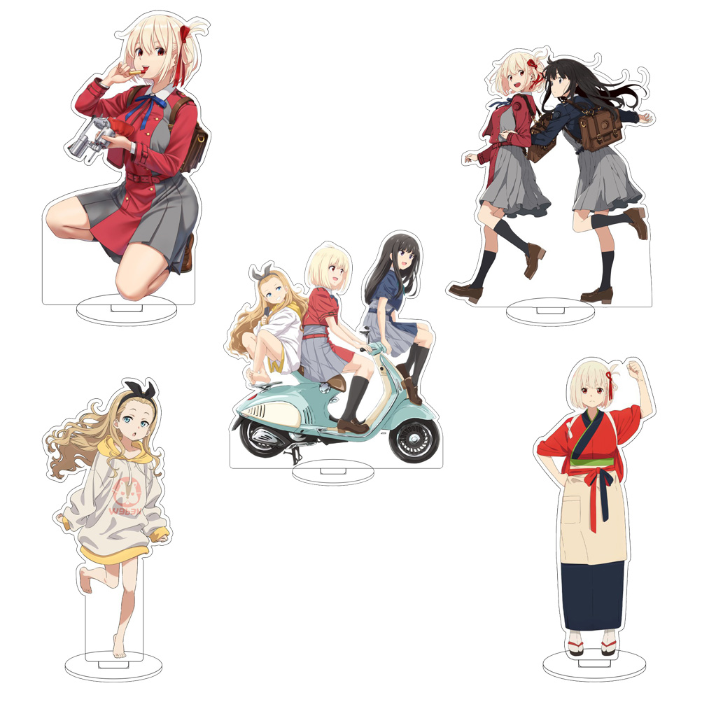 Acrylic Stand Figure - 16CM Anime Lycoris Recoil Nishikigi Chisato