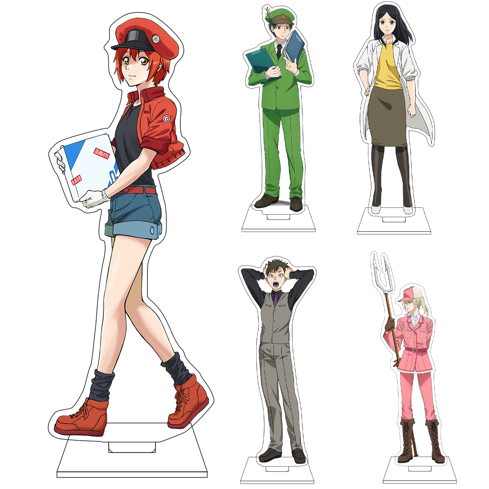 Acrylic Stand Figure - 16CM Anime Cells at Work! Cosplay