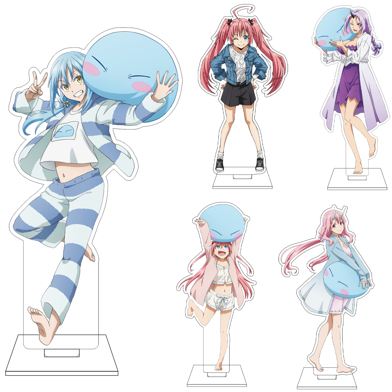 Acrylic Stand Figure - 16CM Anime Rimuru Tempest Diablo shuna