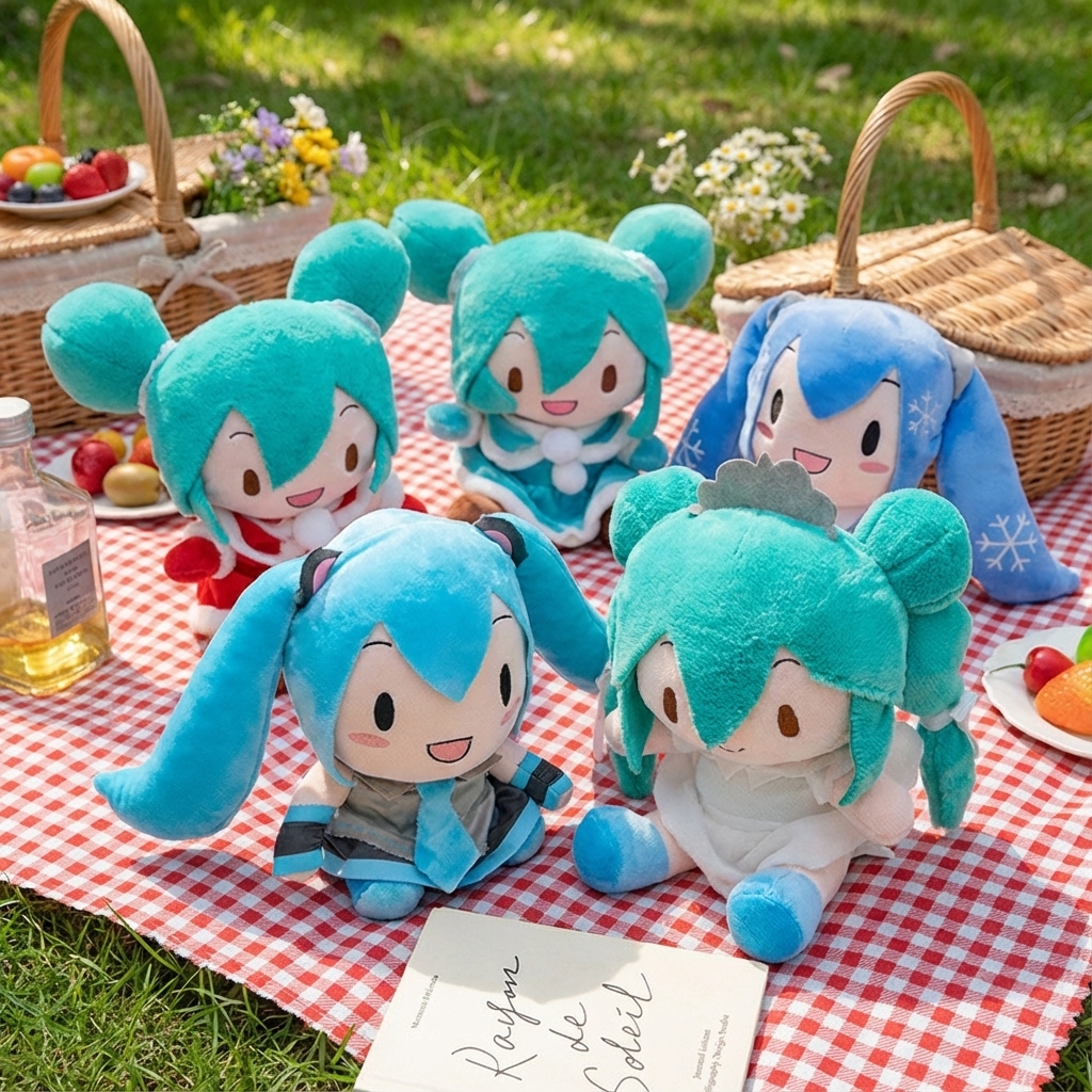 Anime Merchandise Sales - Hatsune Miku Plush Toy Anime Pillow