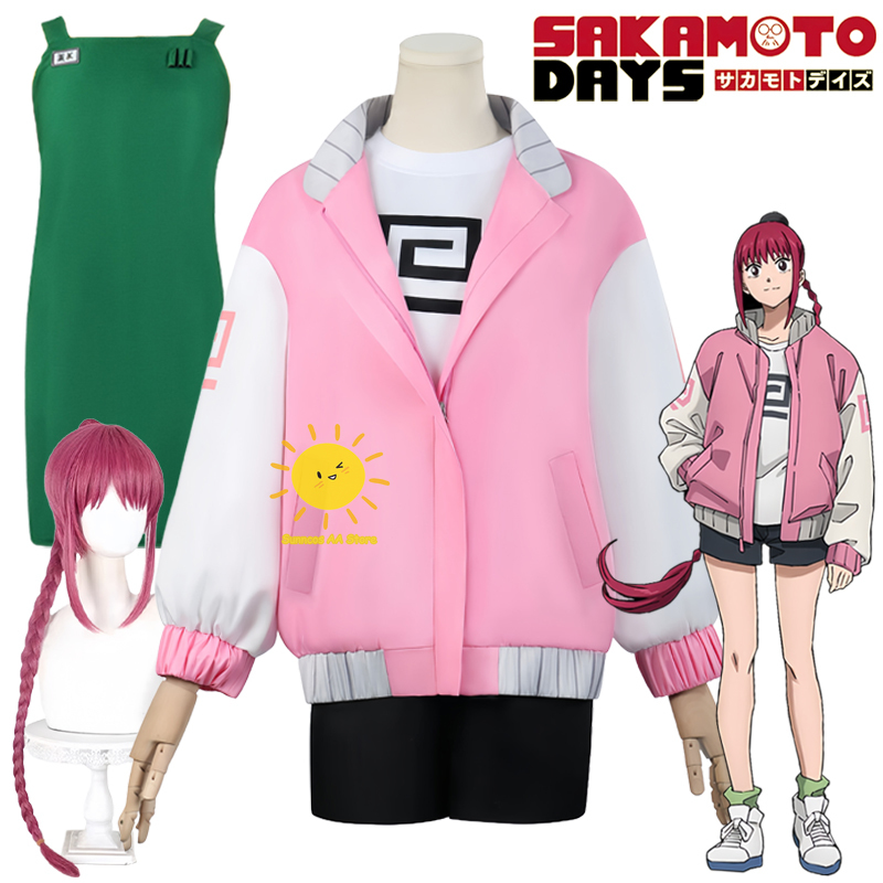 Anime Sakamoto Days Cosplay Lu – Anime Merchandise For Women recenzja i cena