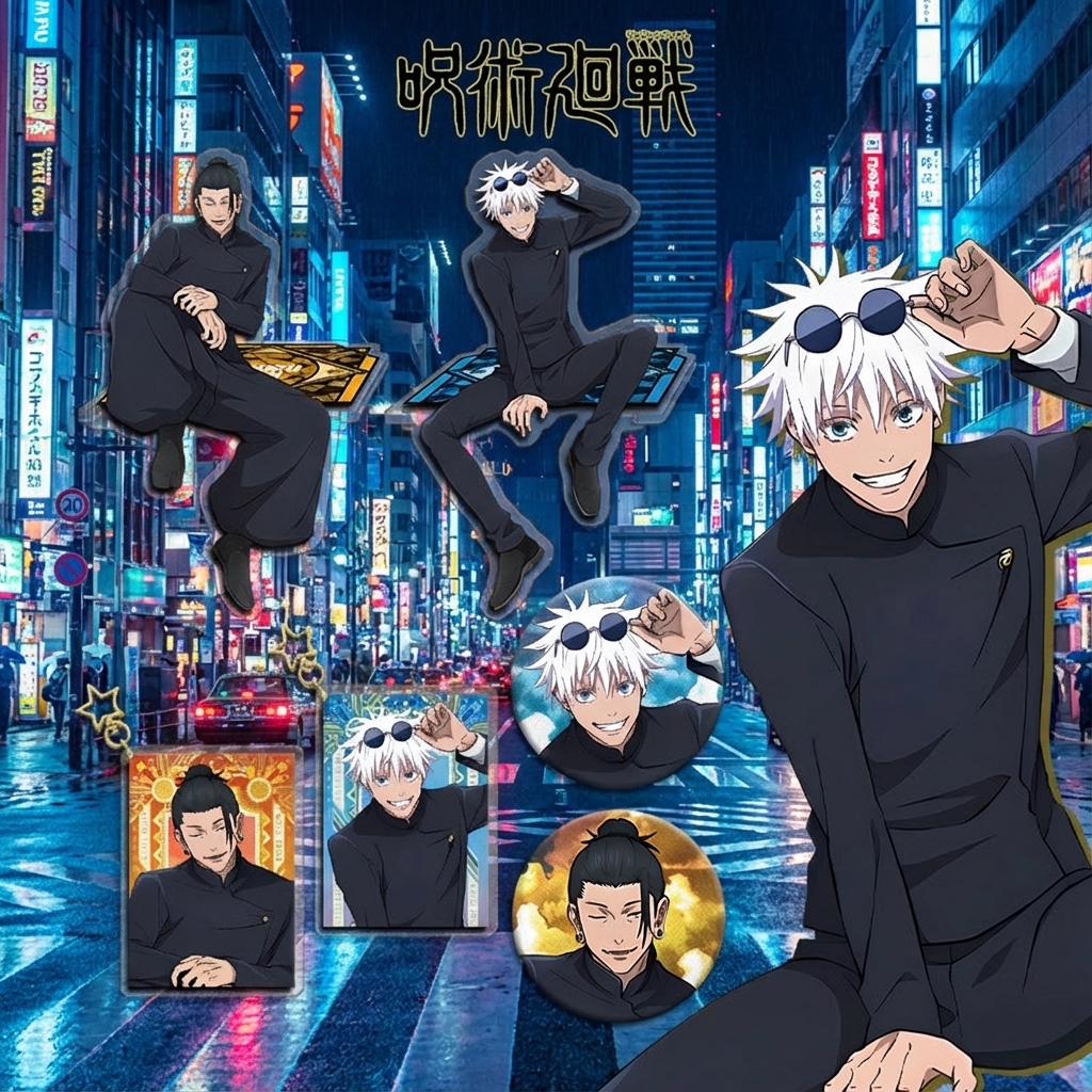 Jujutsu Kaisen Anime Figure Co – Anime Merchandise Keychain recenzja i cena
