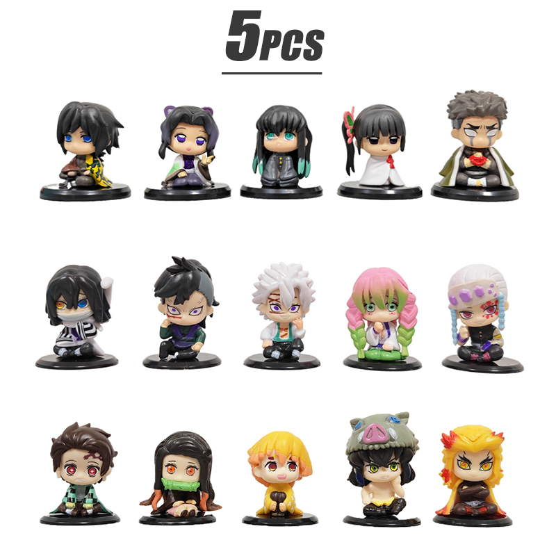 5 Styles/Set Demon Slayer Q Ve – Anime Merchandise Demon Slayer recenzja i cena
