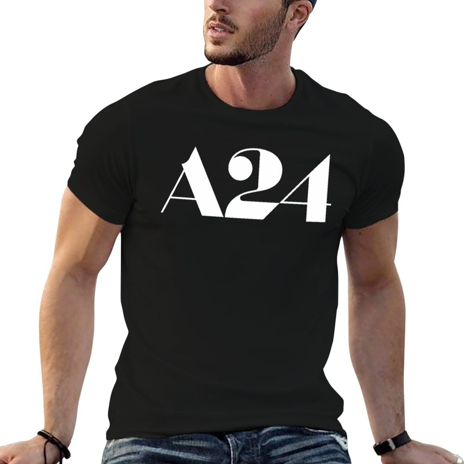 A24 logo Merchandise T-Shirt f – Anime Merchandise T-Shirts recenzja i cena
