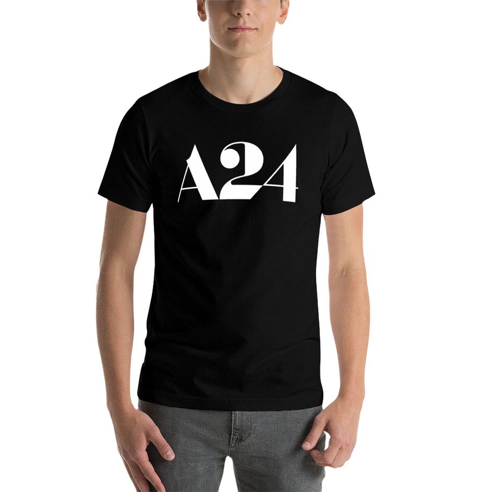A24 logo Merchandise T-Shirt f – Anime Merchandise T-Shirts recenzja i cena