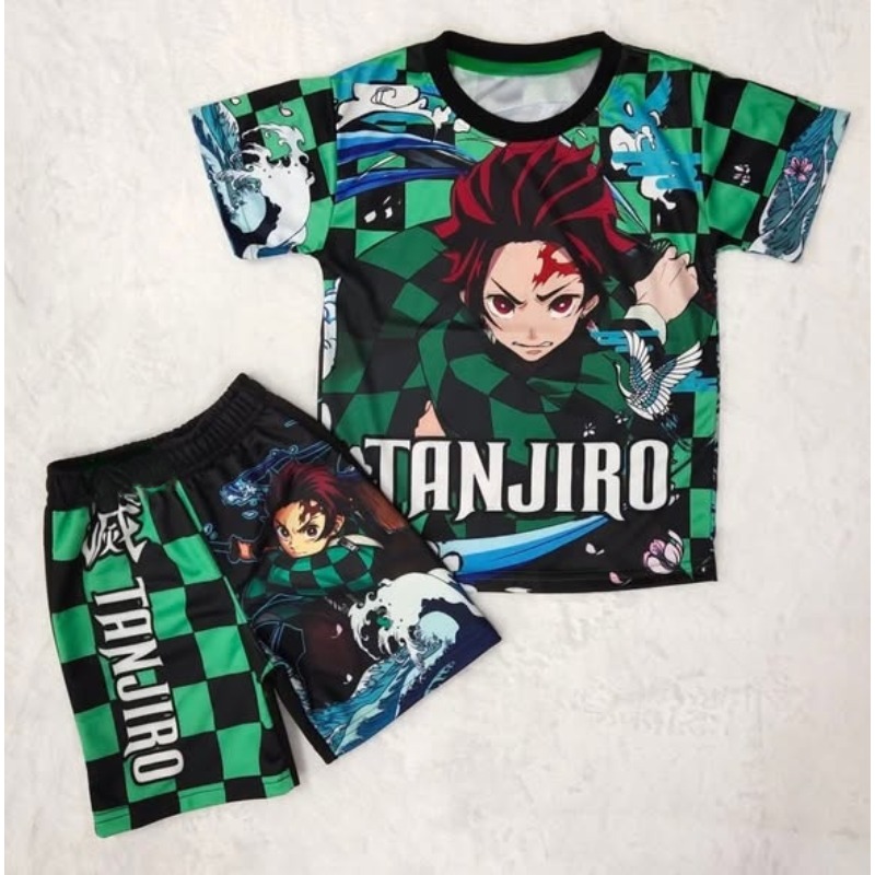 Demon Slayer Kids T-shirt Shor – Anime Merchandise Demon Slayer recenzja i cena