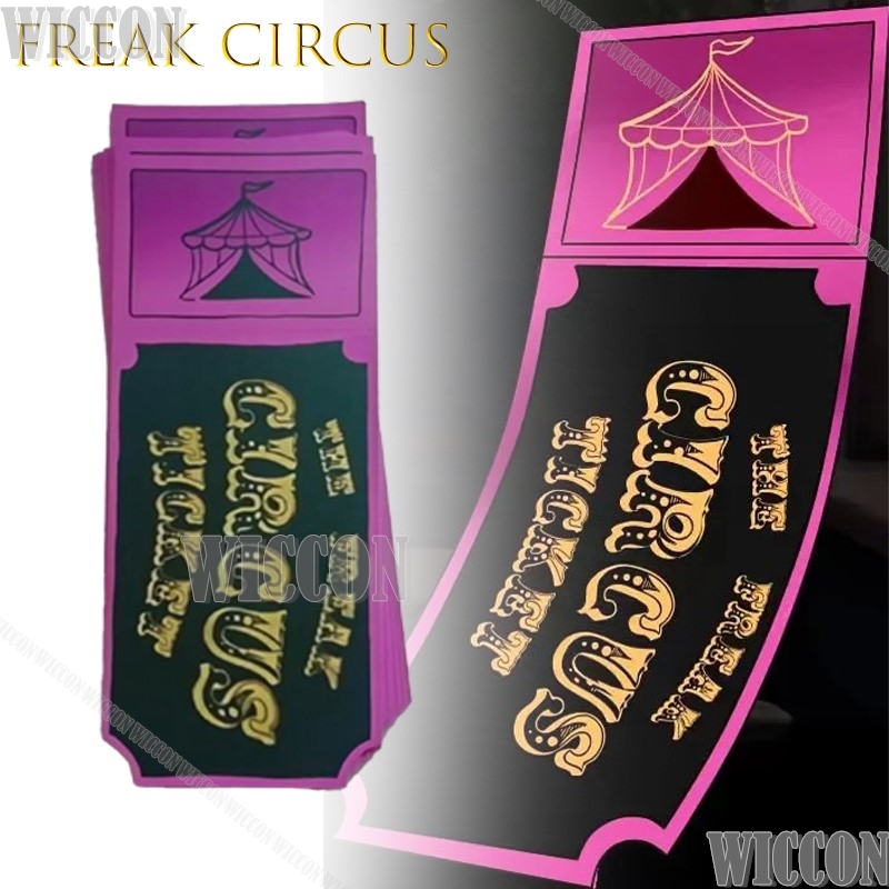 Freak Circus Ticket Card Red G – Anime Merchandise For Women recenzja i cena