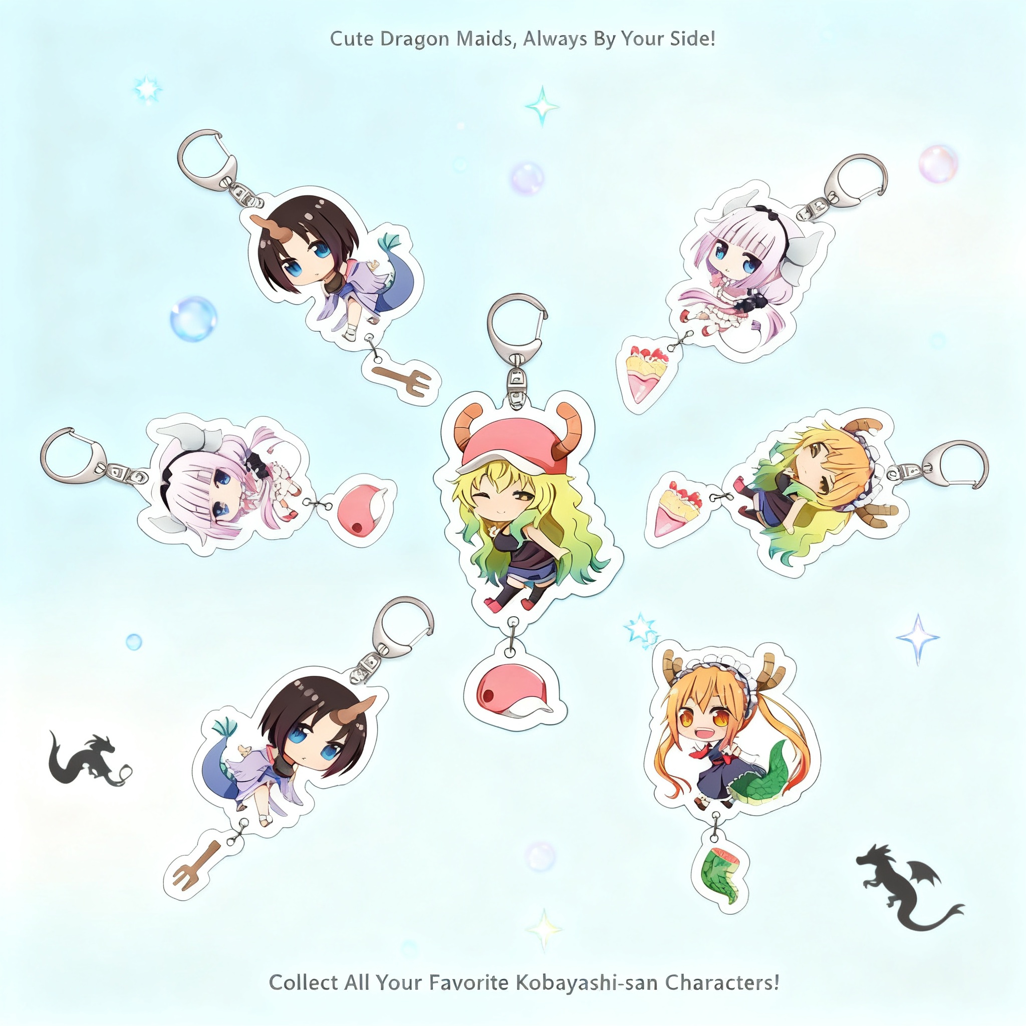 Anime Acrylic Keychain Miss Ko – Anime Merchandise Keychain recenzja i cena