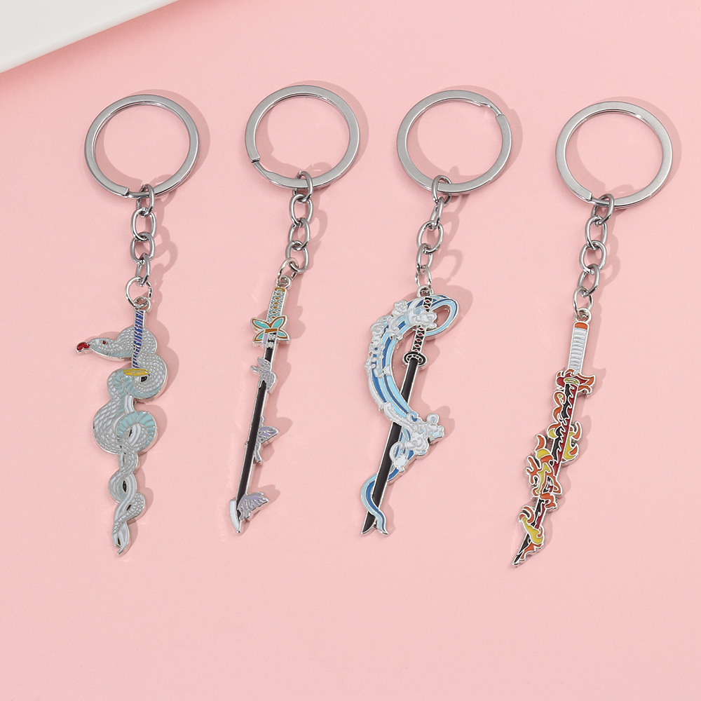 Anime Demon Slayer Metal Keych – Anime Merchandise Demon Slayer recenzja i cena