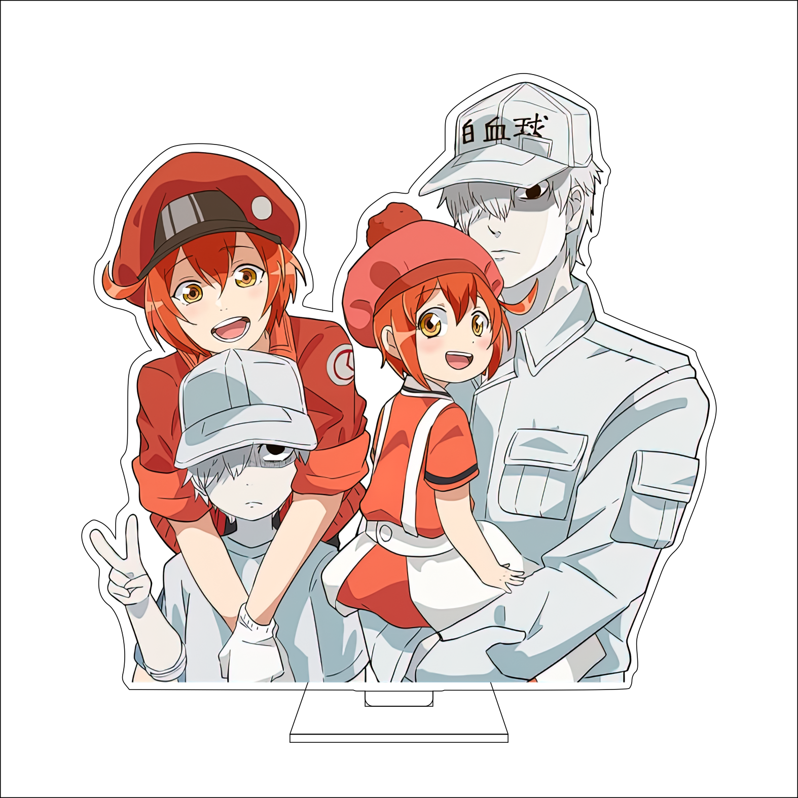 16CM Anime Cells at Work! Cosp – Acrylic Stand Figure recenzja i cena