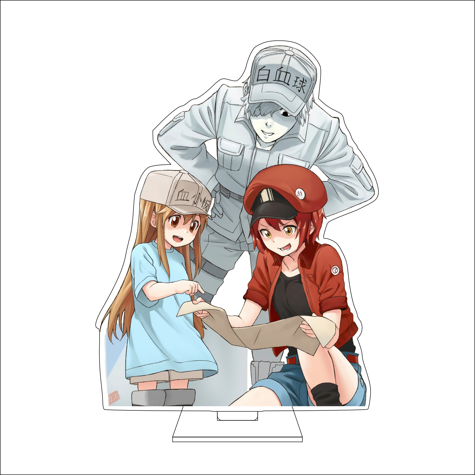 16CM Anime Cells at Work! Cosp – Acrylic Stand Figure recenzja i cena