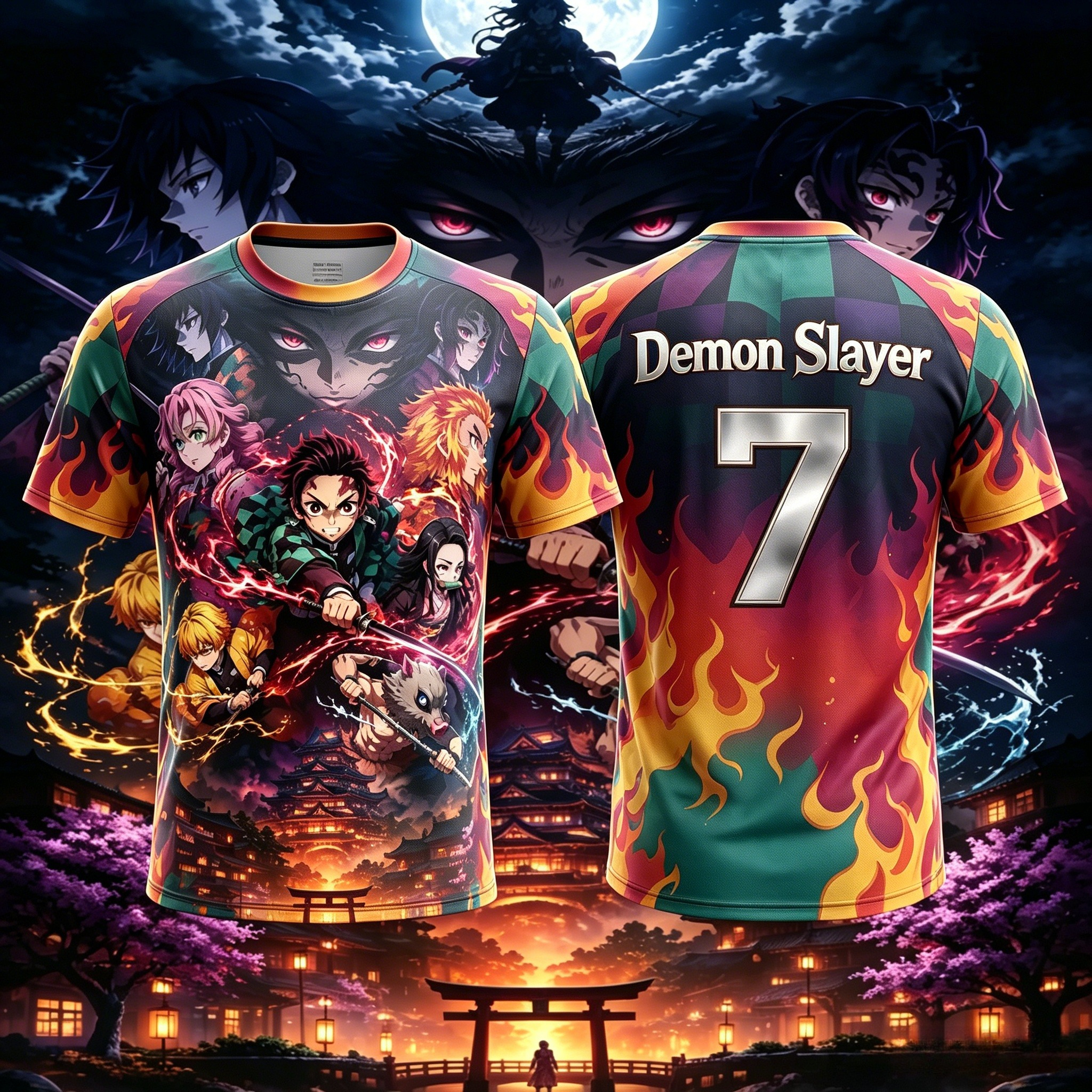 2026 Summer New Adult Men's De – Anime Merchandise Demon Slayer recenzja i cena