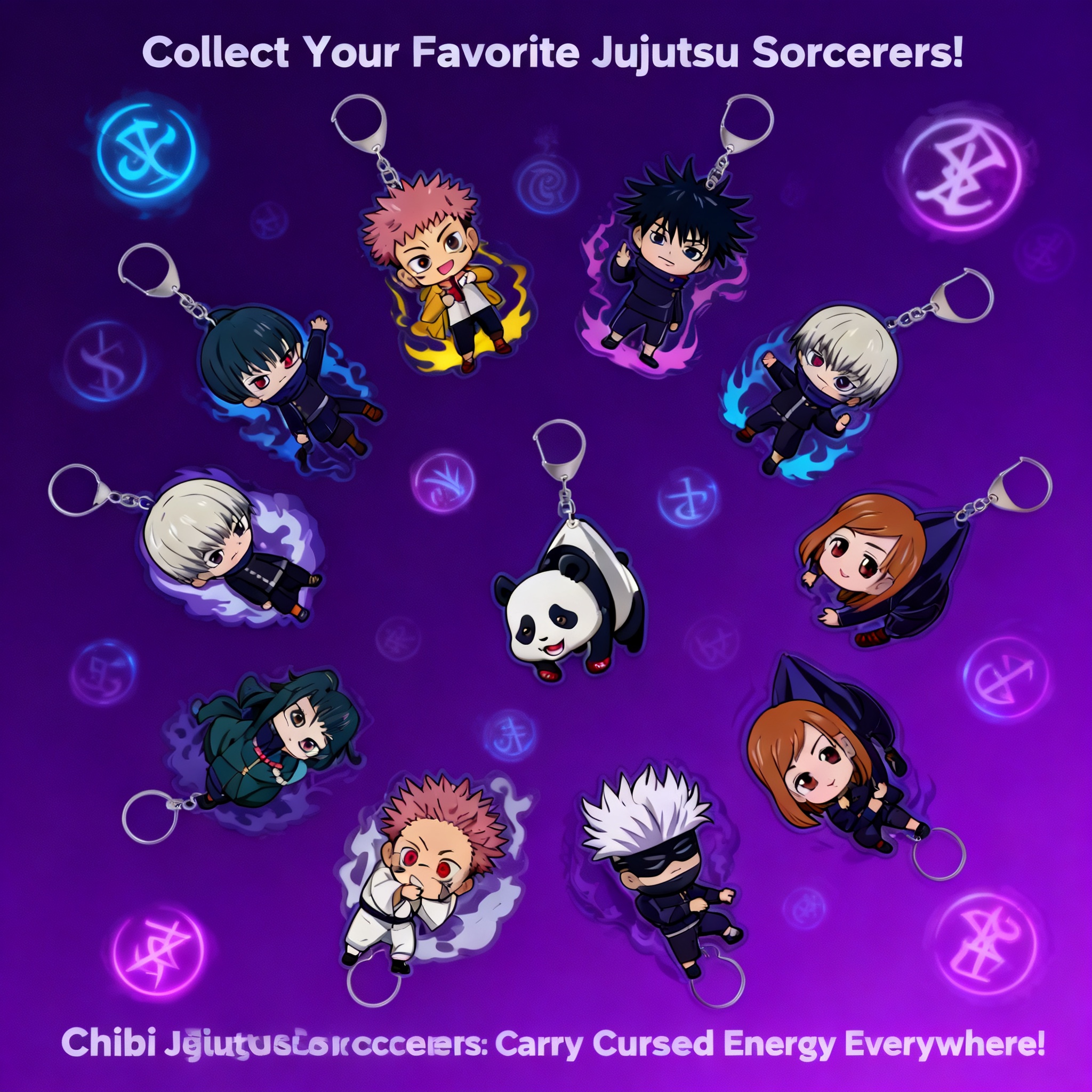Jujutsu Kaisen Anime Double Si – Anime Merchandise Keychain recenzja i cena