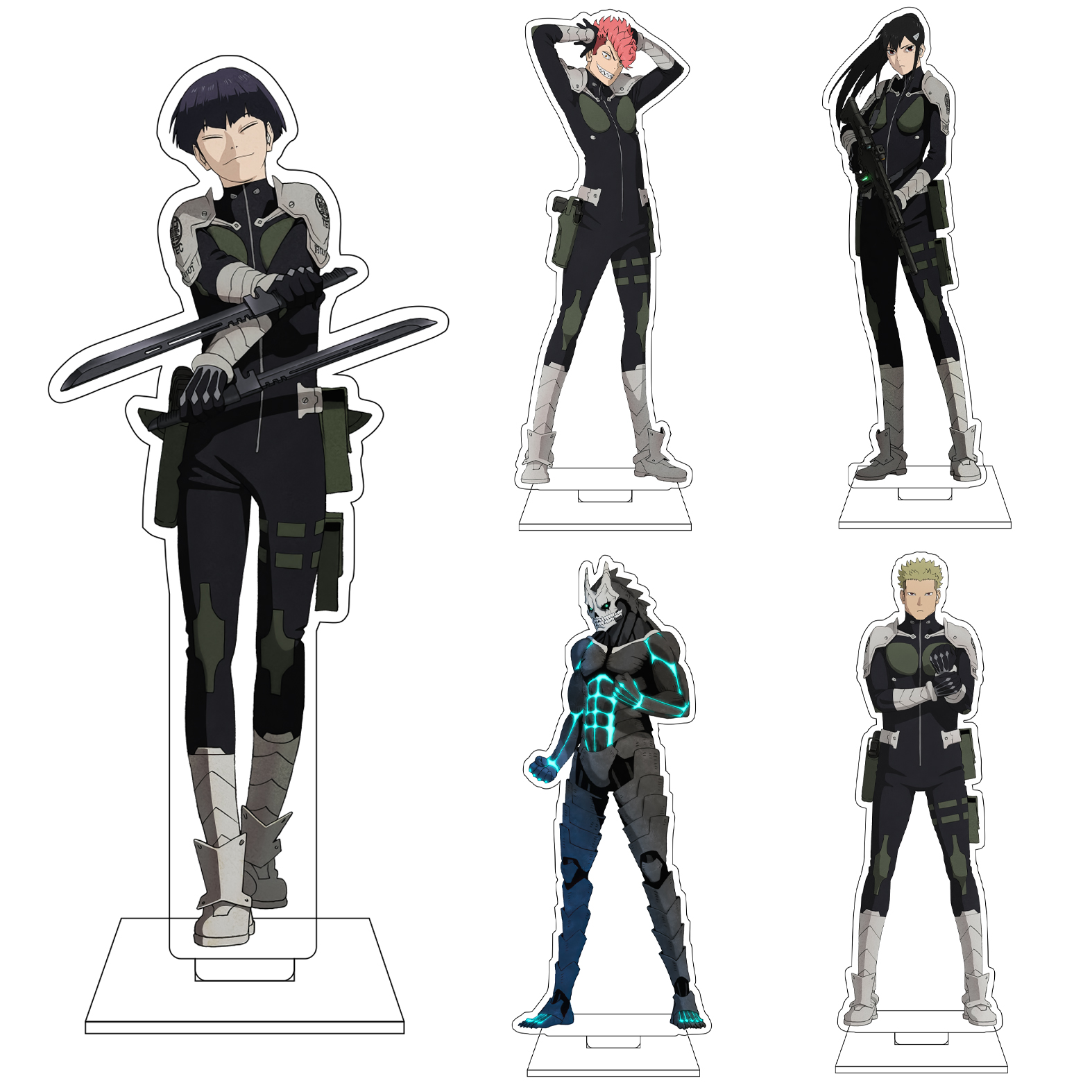 16CM Anime Kaiju No.8 Cosplay  – Acrylic Stand Figure recenzja i cena