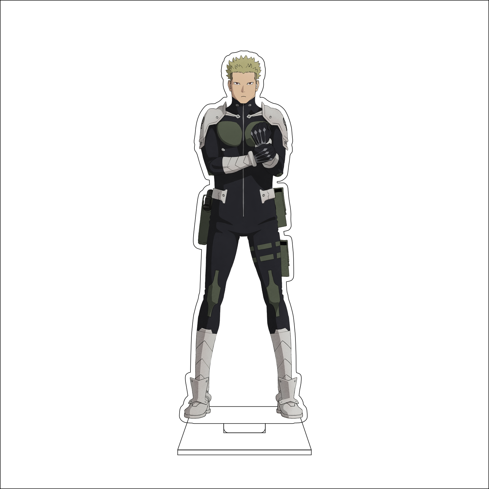 16CM Anime Kaiju No.8 Cosplay  – Acrylic Stand Figure recenzja i cena